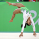 Dipa Karmakar competes on the floor exercise during the women’s qualifications. REUTERS/Damir Sagolj